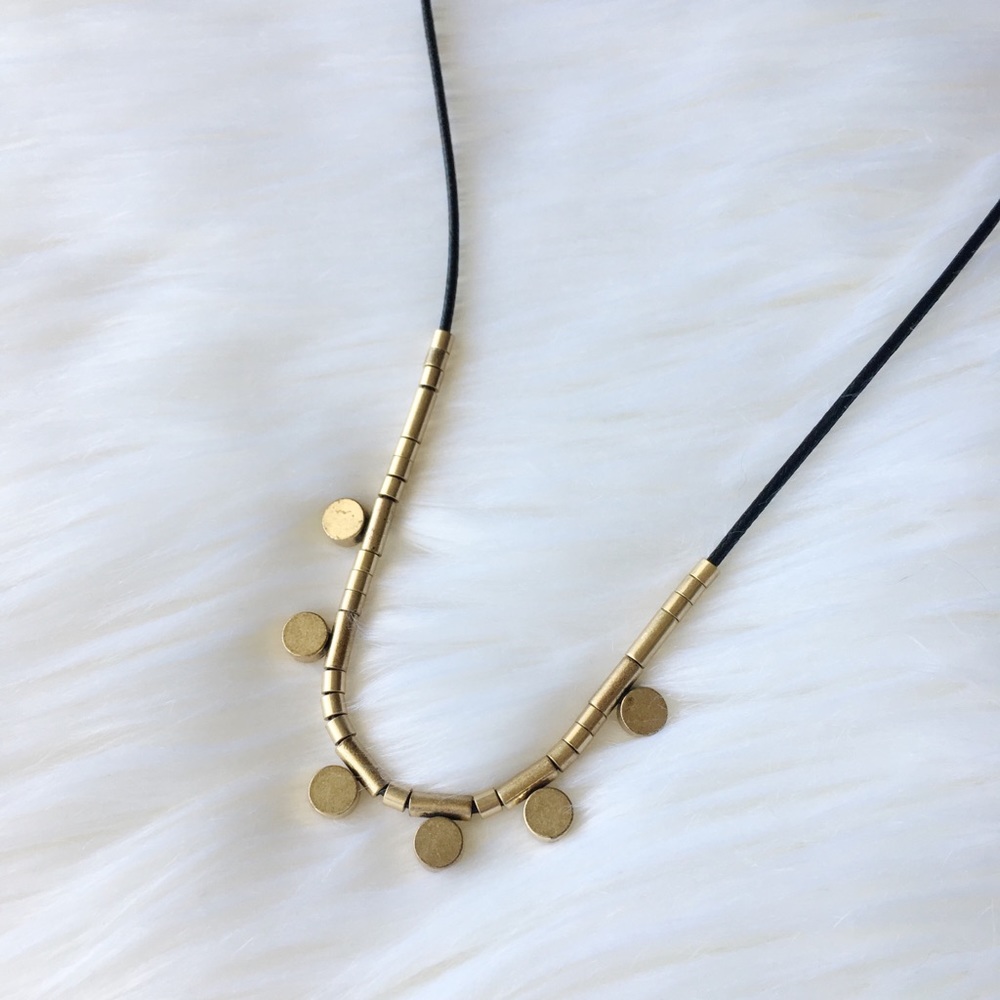 J Crew Geometric Necklace
